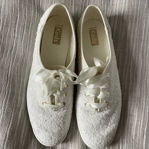 Keds off white women’s champion sequin sneakers